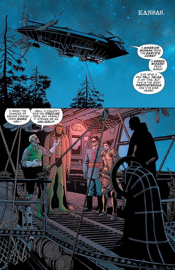 Interior preview page from Batman: Gotham by Gaslight - A League for Justice #2