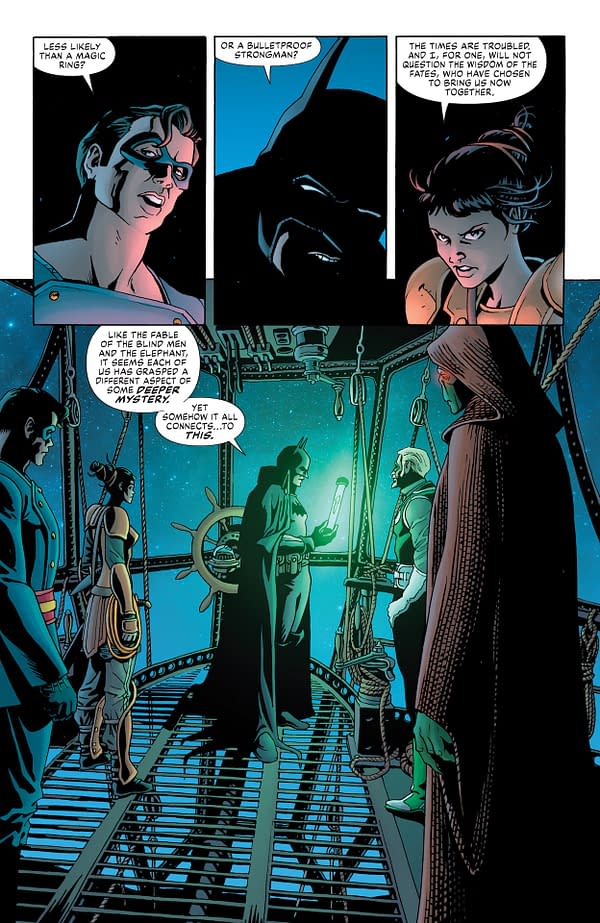Interior preview page from Batman: Gotham by Gaslight - A League for Justice #2