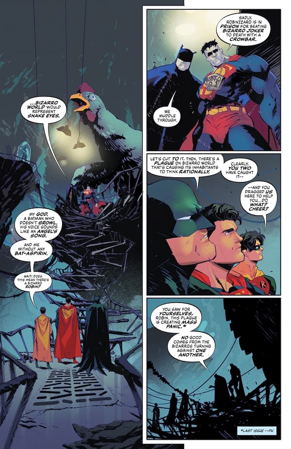 Interior preview page from Batman/Superman: World's Finest #42