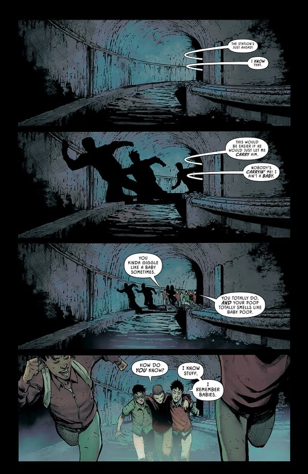 Interior preview page from Batman and Robin #24