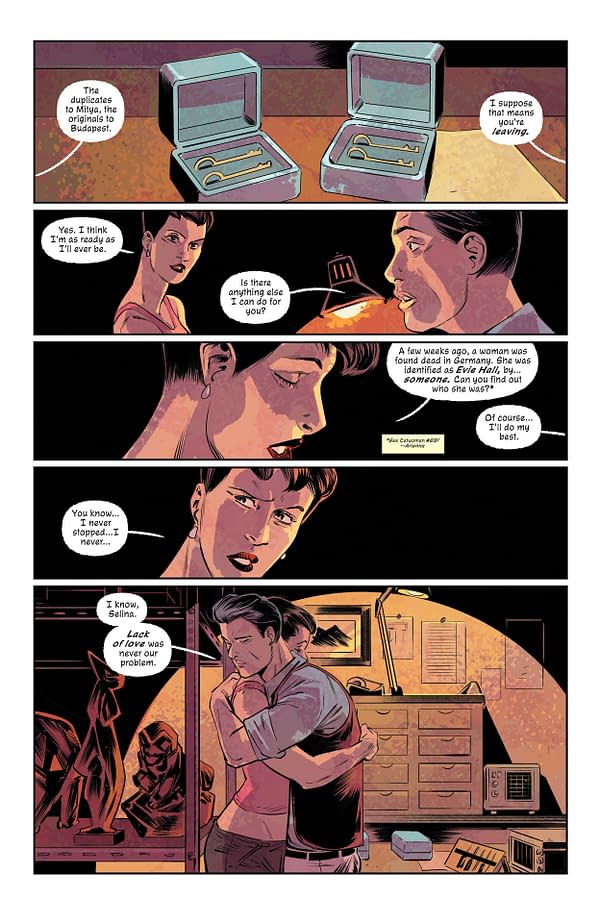 Interior preview page from Catwoman #78