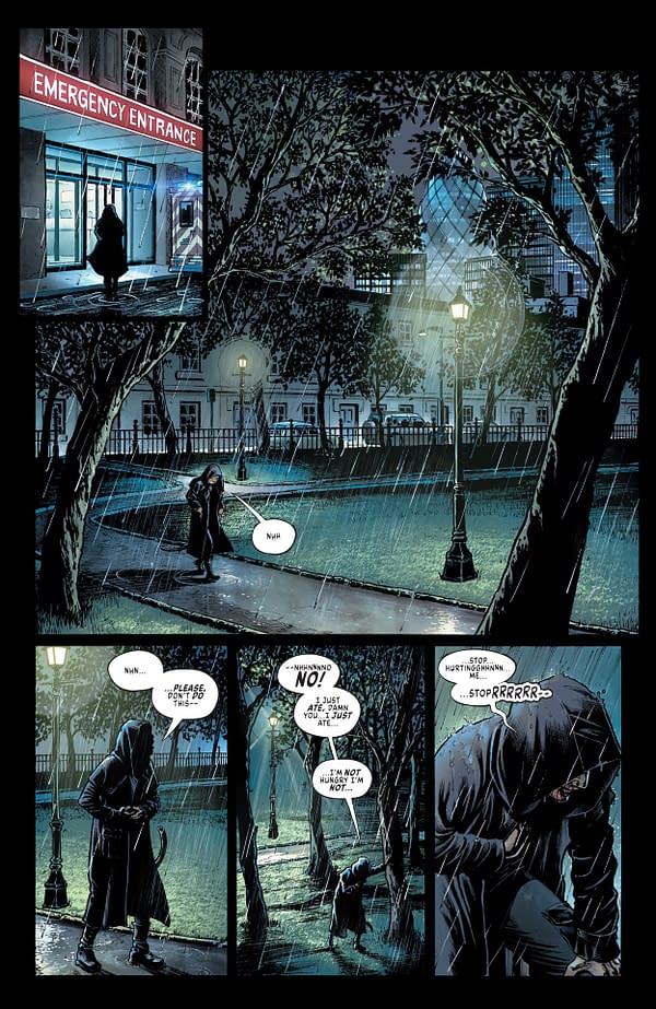 Interior preview page from Cheetah and Cheshire Rob the Justice League #1