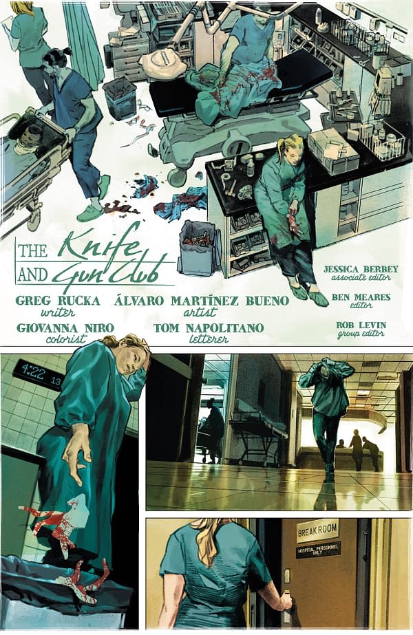 Interior preview page from Detective Comics #1100