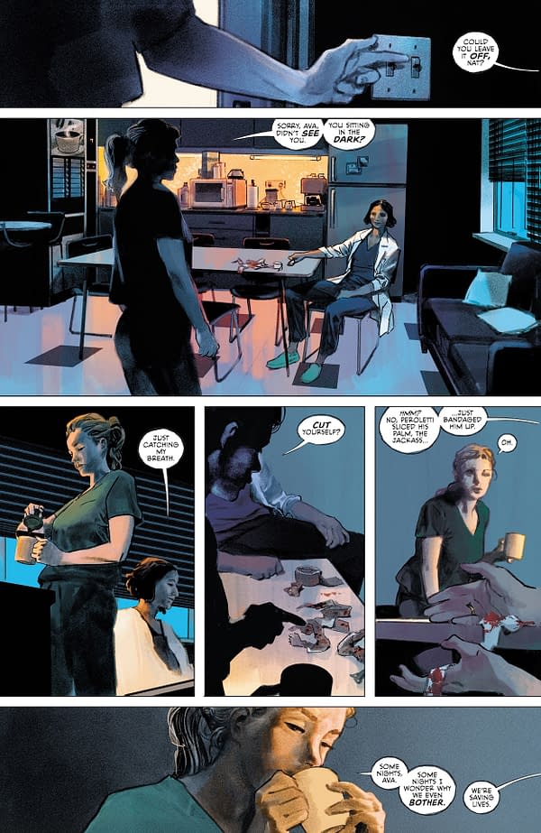 Interior preview page from Detective Comics #1100