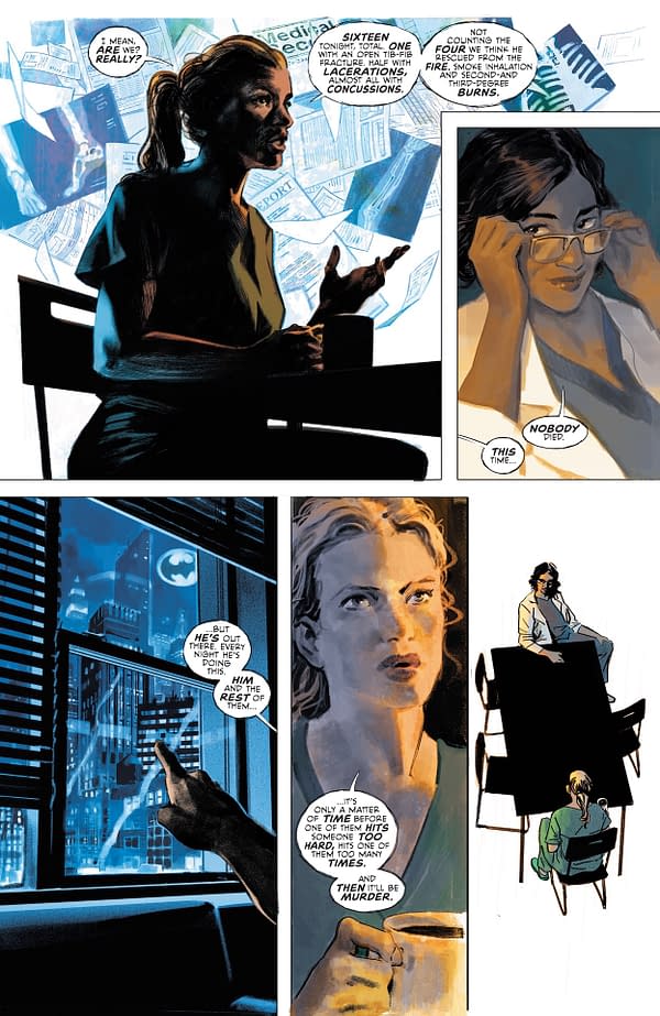 Interior preview page from Detective Comics #1100