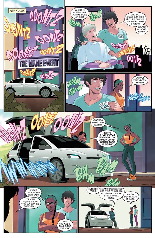 Interior preview page from Fire and Ice: When Hell Freezes Over #5