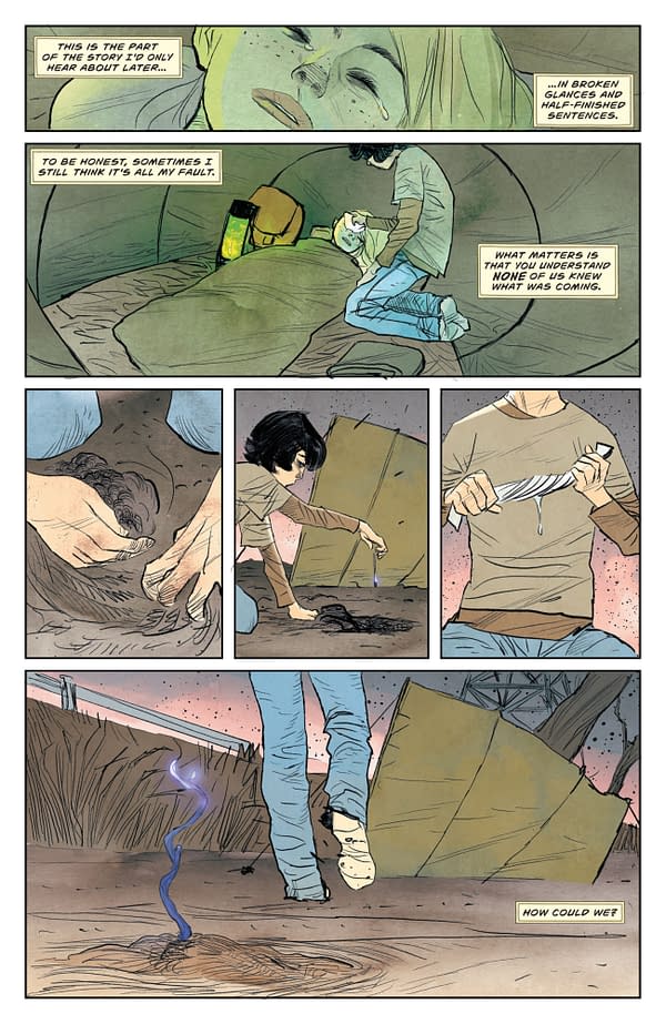Interior preview page from Green Lantern Dark #6