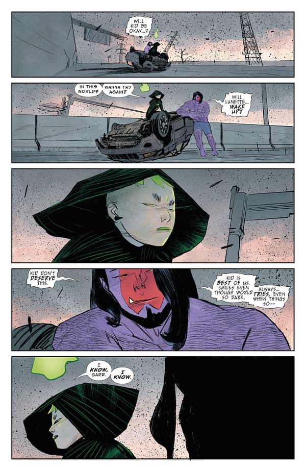 Interior preview page from Green Lantern Dark #6