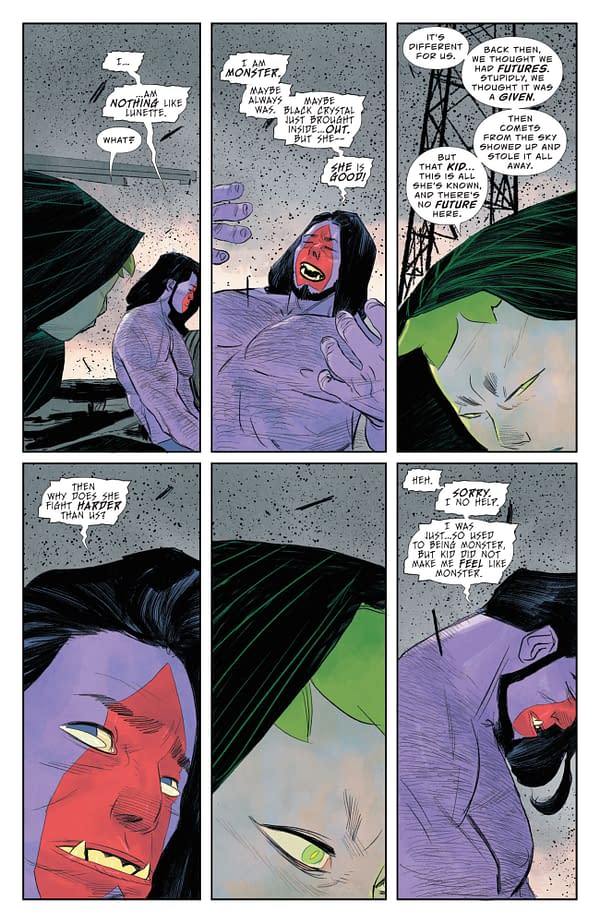 Interior preview page from Green Lantern Dark #6