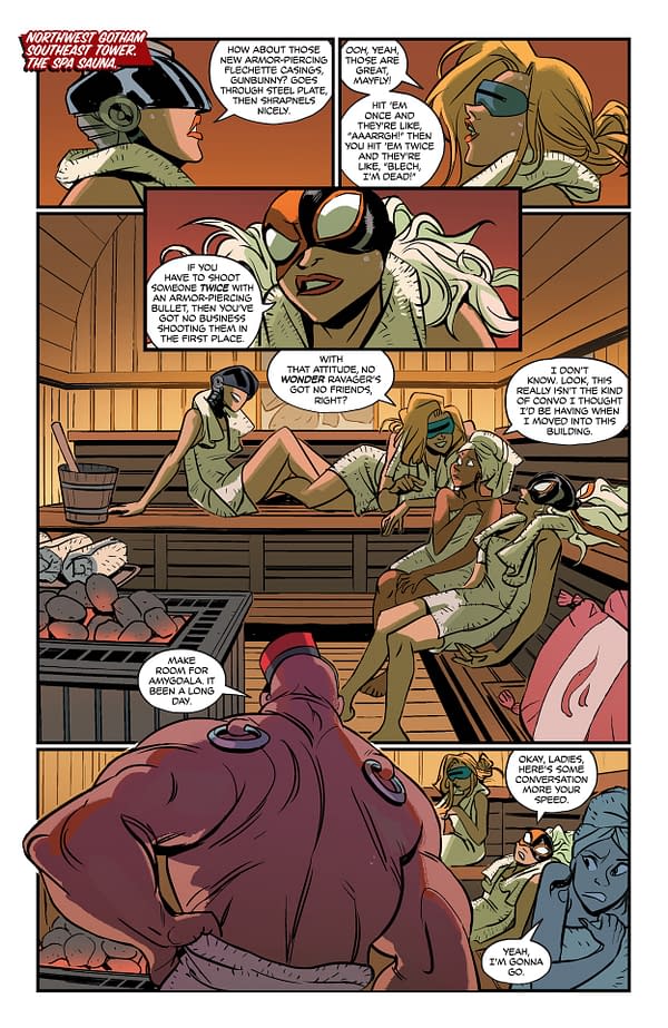 Interior preview page from Harley Quinn #53