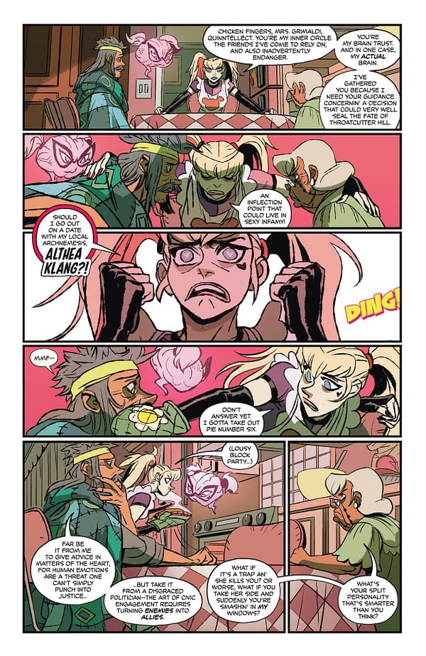Interior preview page from Harley Quinn #53