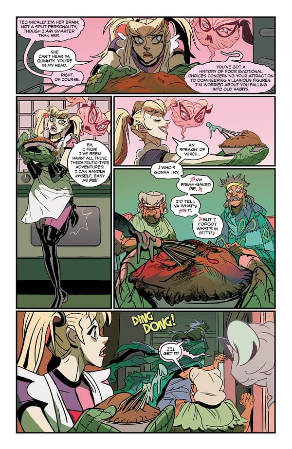 Interior preview page from Harley Quinn #53
