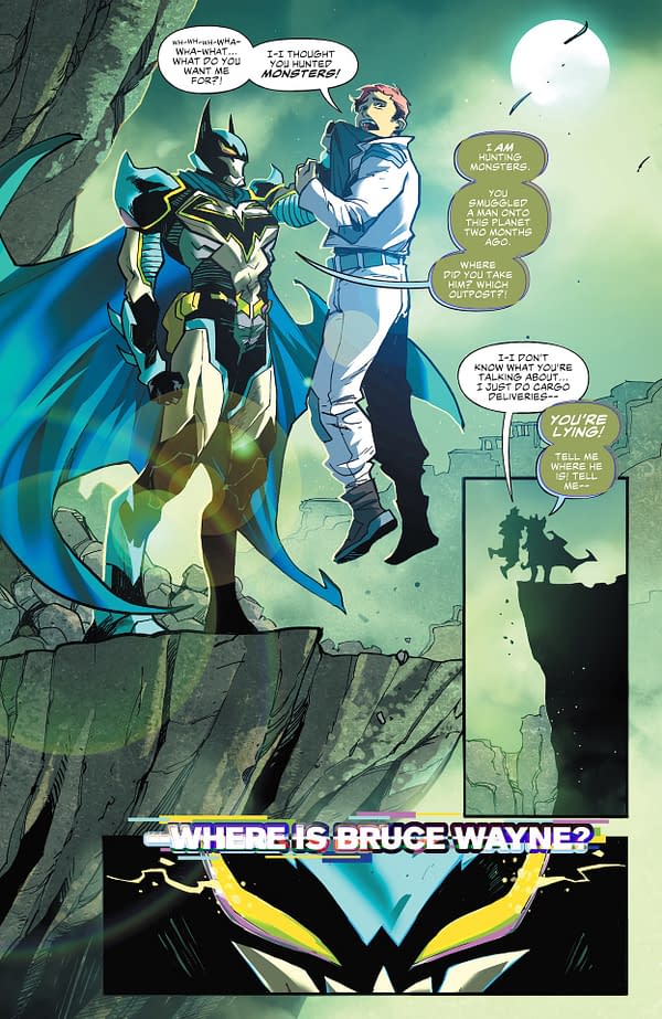 Interior preview page from Immortal Legend: Batman #1