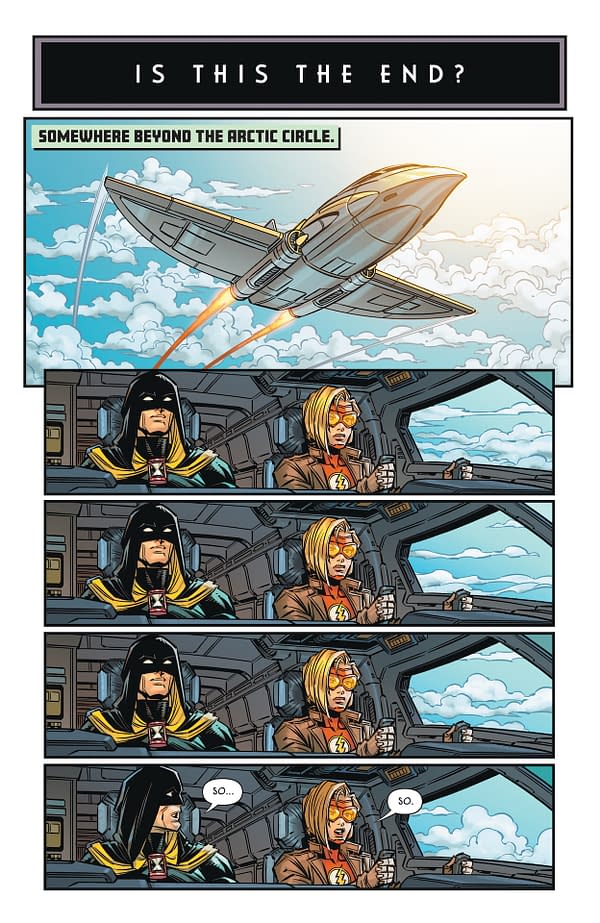 Interior preview page from JSA #11
