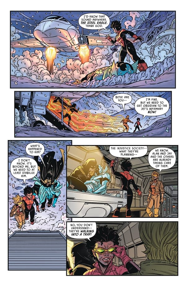 Interior preview page from JSA #11