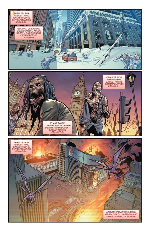 Interior preview page from Justice League Red #1