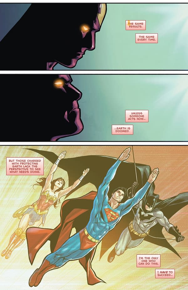 Interior preview page from Justice League Red #1