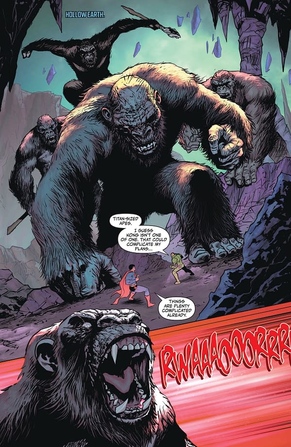 Interior preview page from Justice League vs Godzilla vs Kong 2 #3