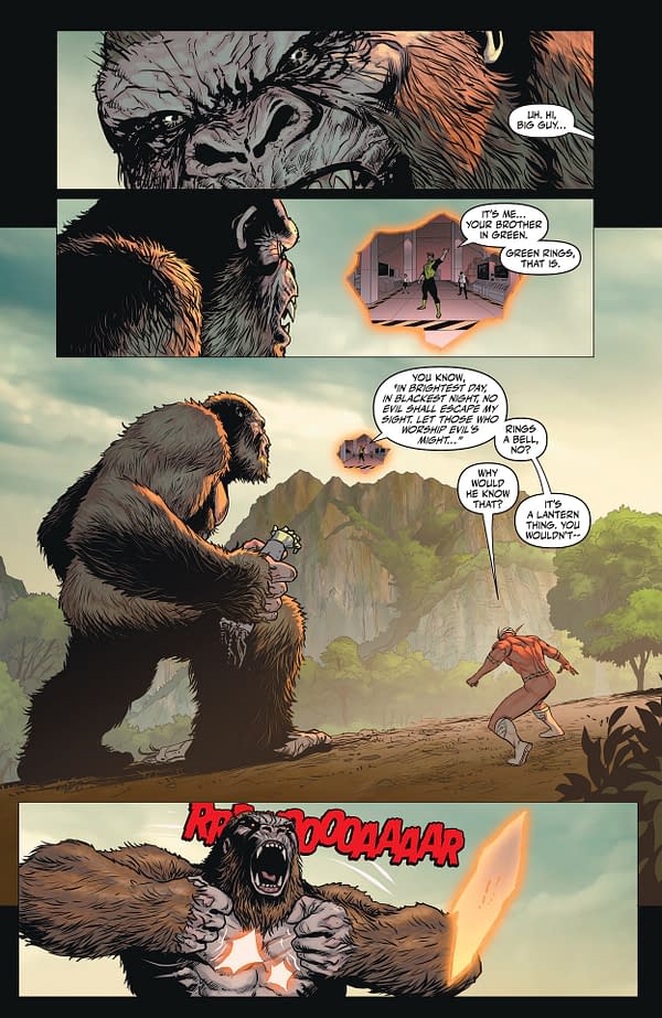 Interior preview page from Justice League vs. Godzilla vs. Kong 2 #4