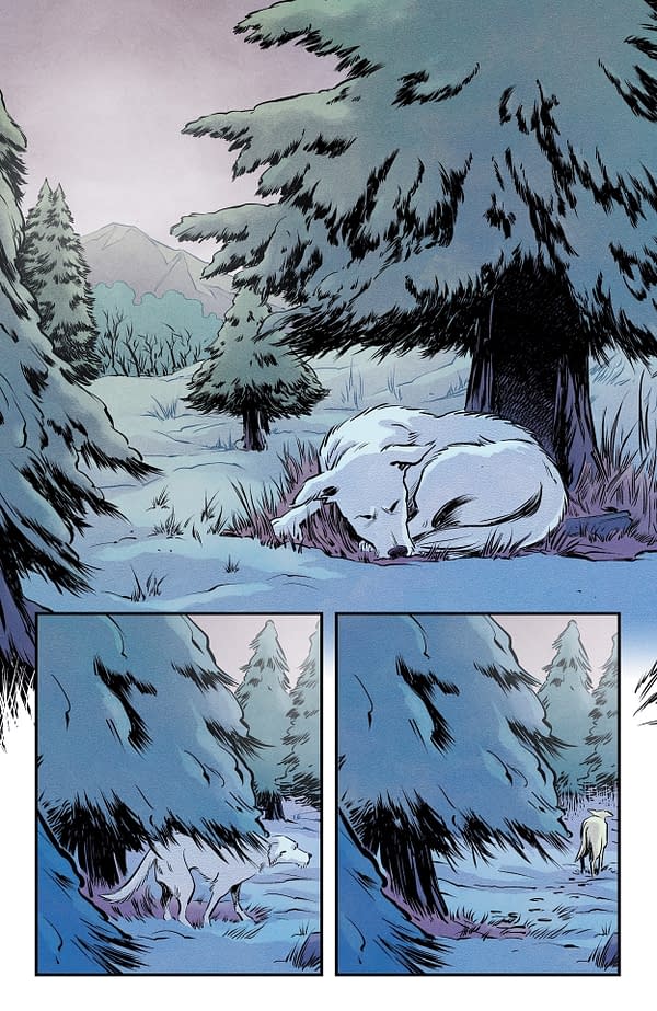 Interior preview page from Krypto: The Last Dog of Krypton #3