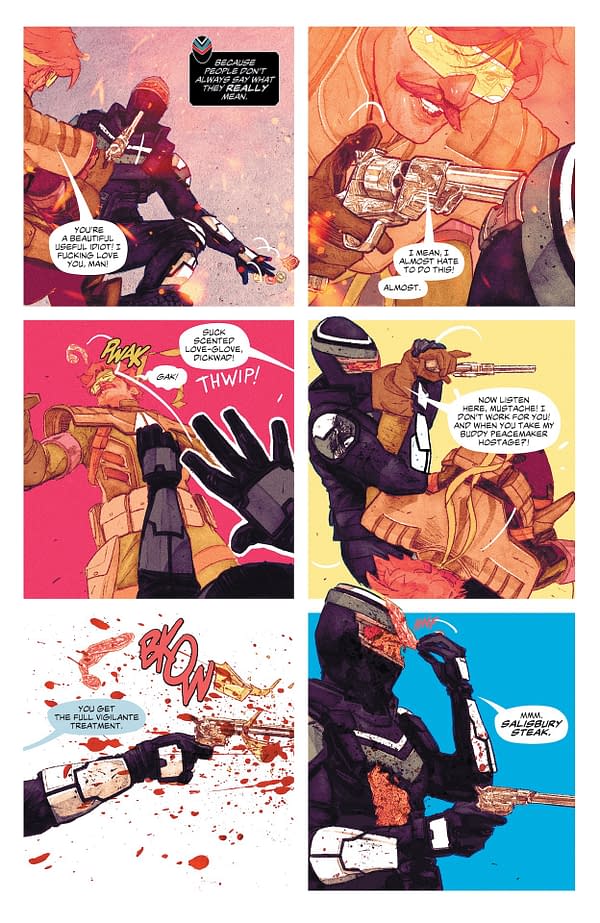 Interior preview page from Peacemaker Presents: The Vigilante/Eagly Double Feature #5