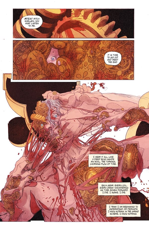 Interior preview page from Resurrection Man: Quantum Karma #6
