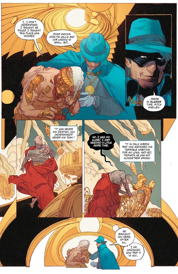 Interior preview page from Resurrection Man: Quantum Karma #6