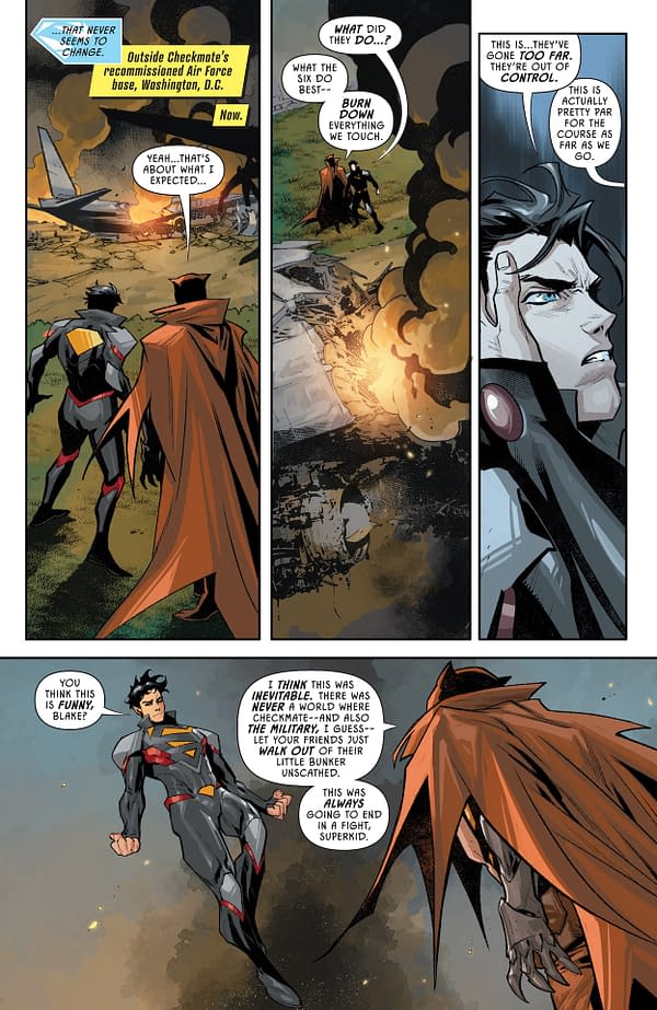 Interior preview page from Secret Six #6