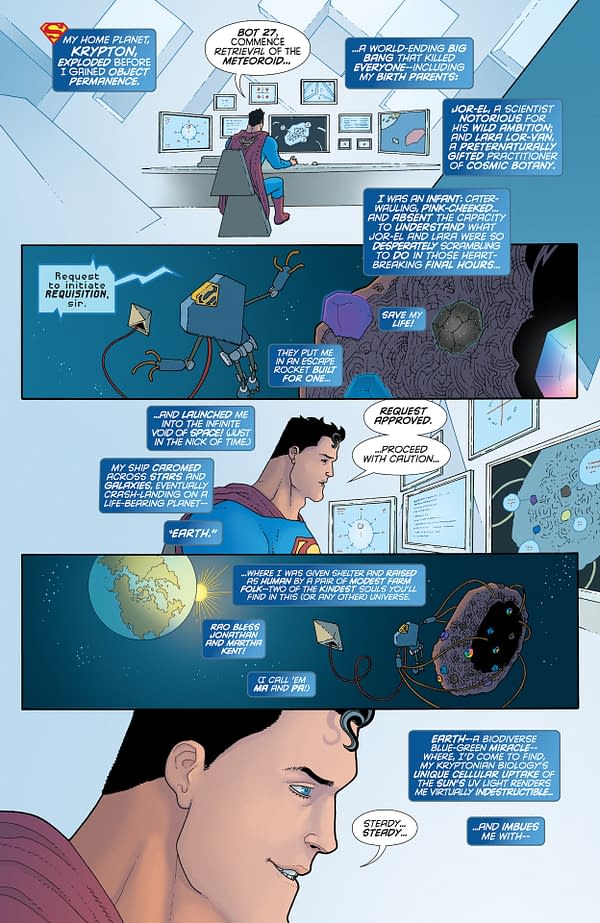 Interior preview page from Superman: The Kryptonite Spectrum #1