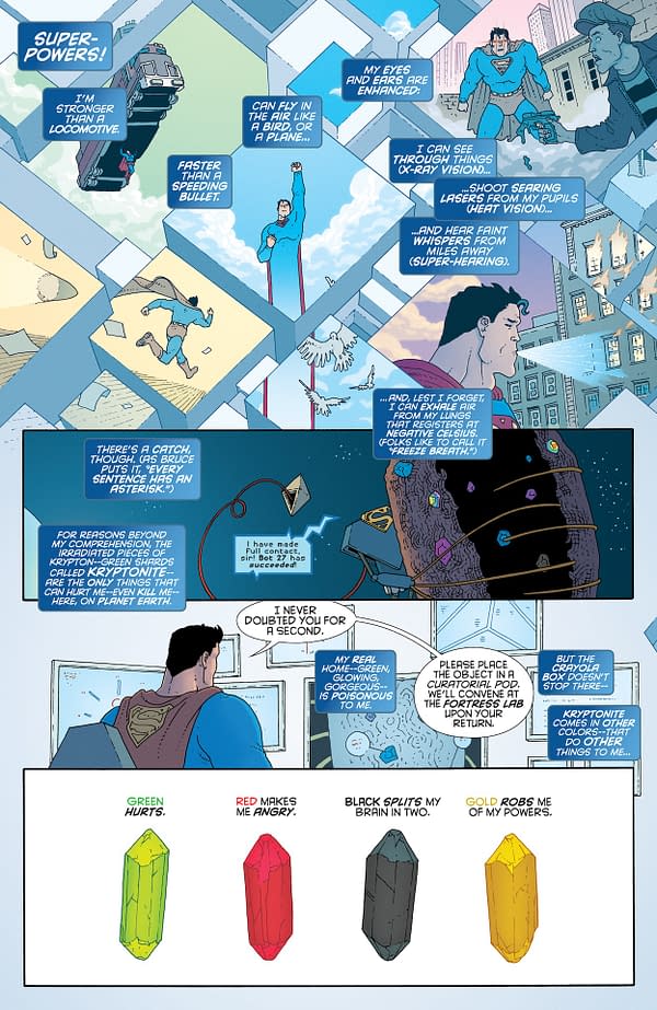 Interior preview page from Superman: The Kryptonite Spectrum #1