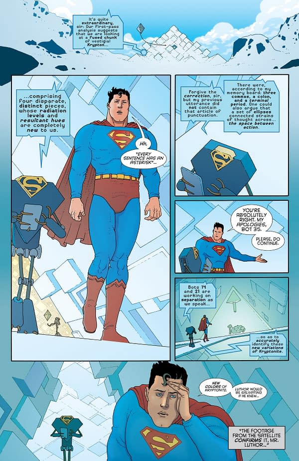 Interior preview page from Superman: The Kryptonite Spectrum #1