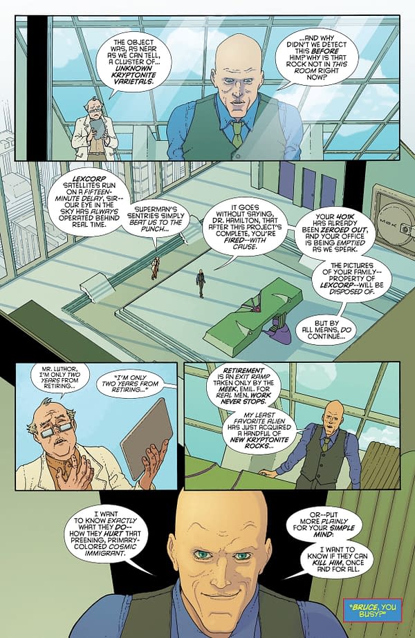 Interior preview page from Superman: The Kryptonite Spectrum #1