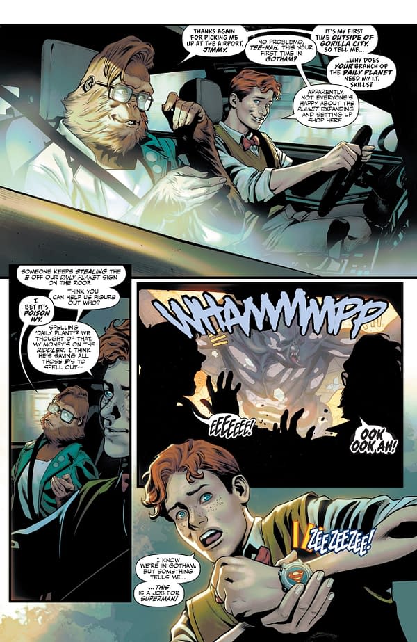 Interior preview page from Superman Unlimited #4