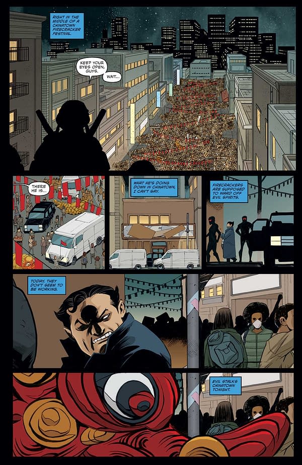 Interior preview page from TMNT: MUTANT NATION #9 DECLAN SHALVEY COVER
