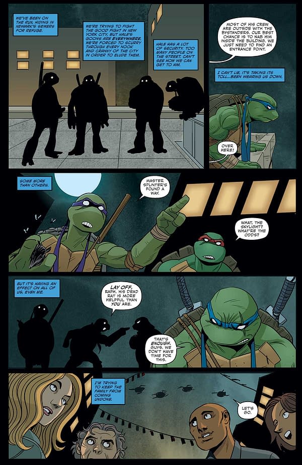Interior preview page from TMNT: MUTANT NATION #9 DECLAN SHALVEY COVER