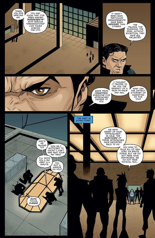 Interior preview page from TMNT: MUTANT NATION #9 DECLAN SHALVEY COVER