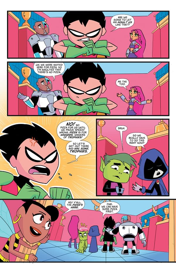 Interior preview page from Teen Titans Go #6