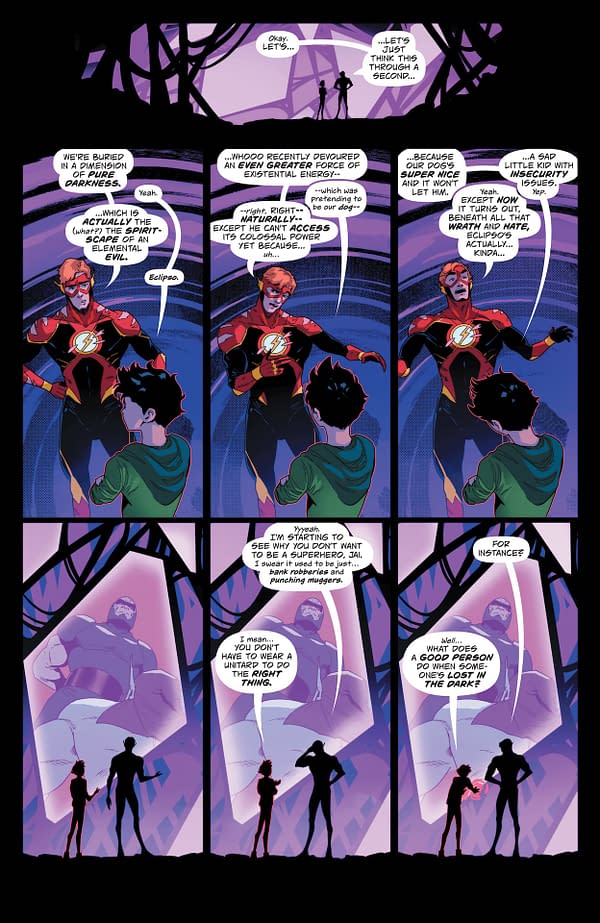 Interior preview page from Flash #24