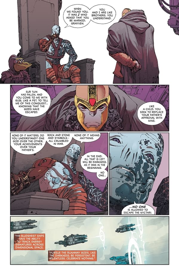 Interior preview page from New Gods #9