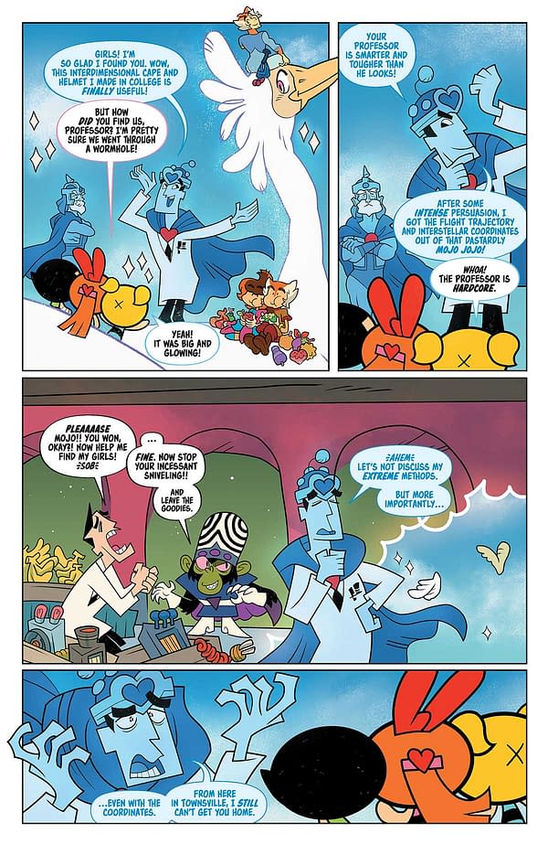 Interior preview page from Thundercats/Powerpuff Girls #2