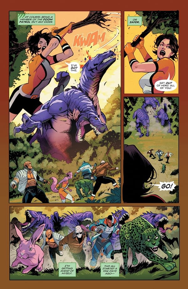Interior preview page from Titans #26
