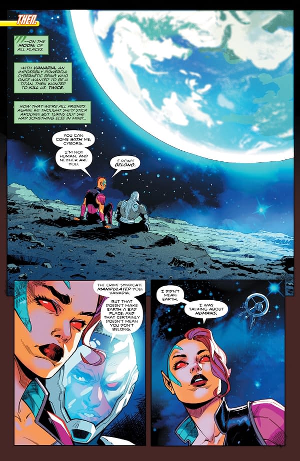 Interior preview page from Titans #26