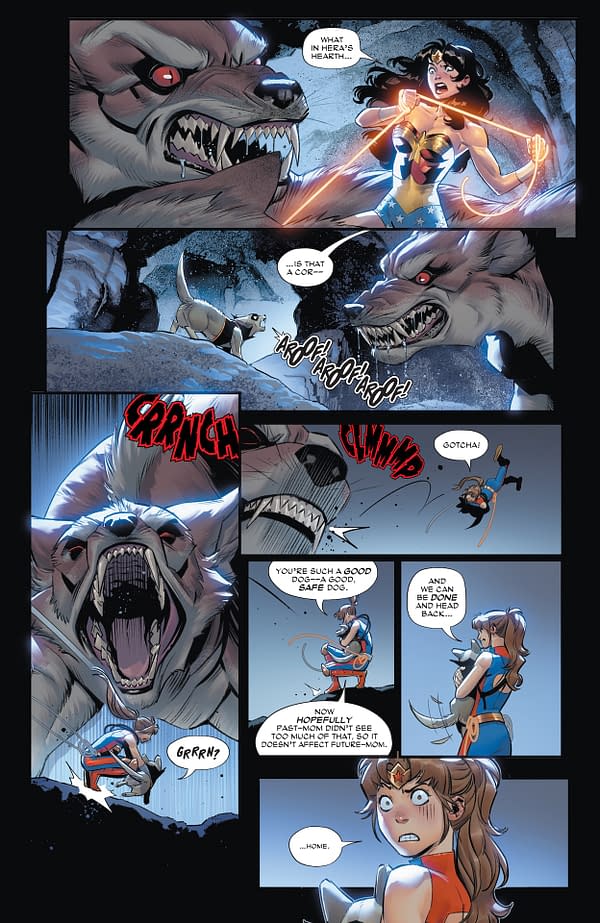 Interior preview page from Trinity: Daughter of Wonder Woman #3