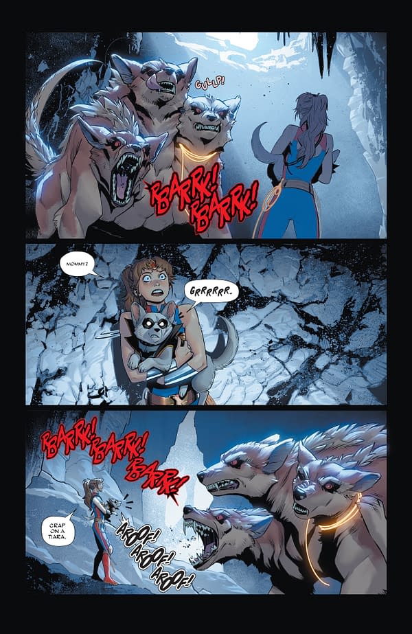 Interior preview page from Trinity: Daughter of Wonder Woman #3