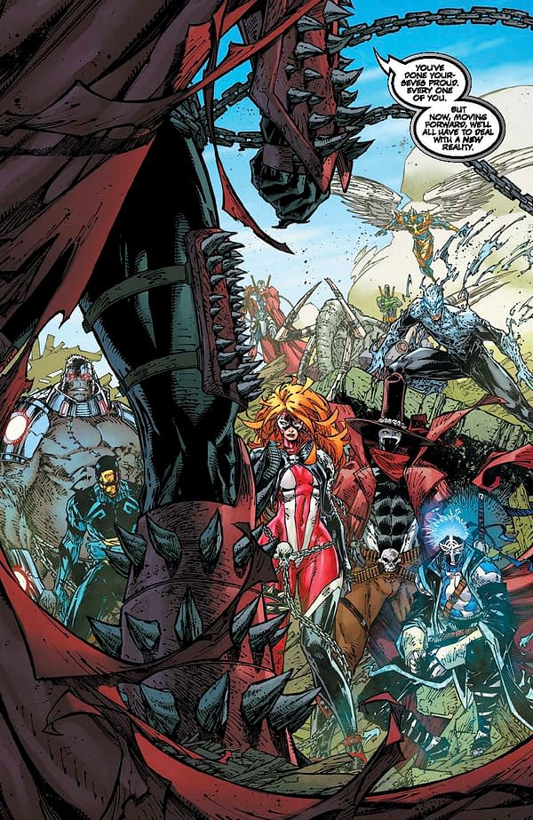 Interior preview page from Spawn #268