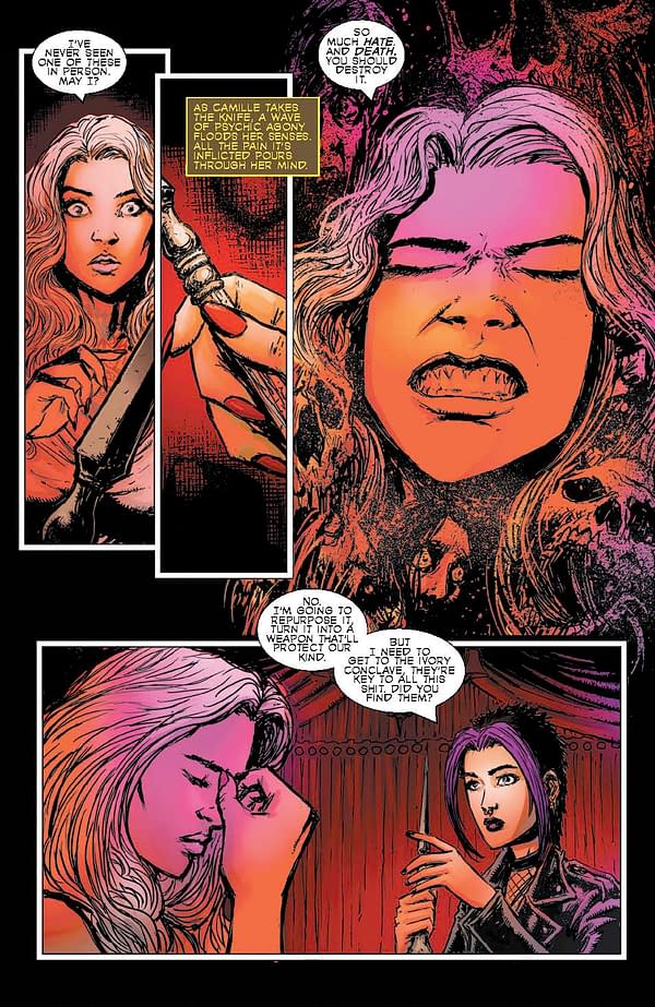 Interior preview page from Spawn: Black Ritual: The Book of Nyx #5