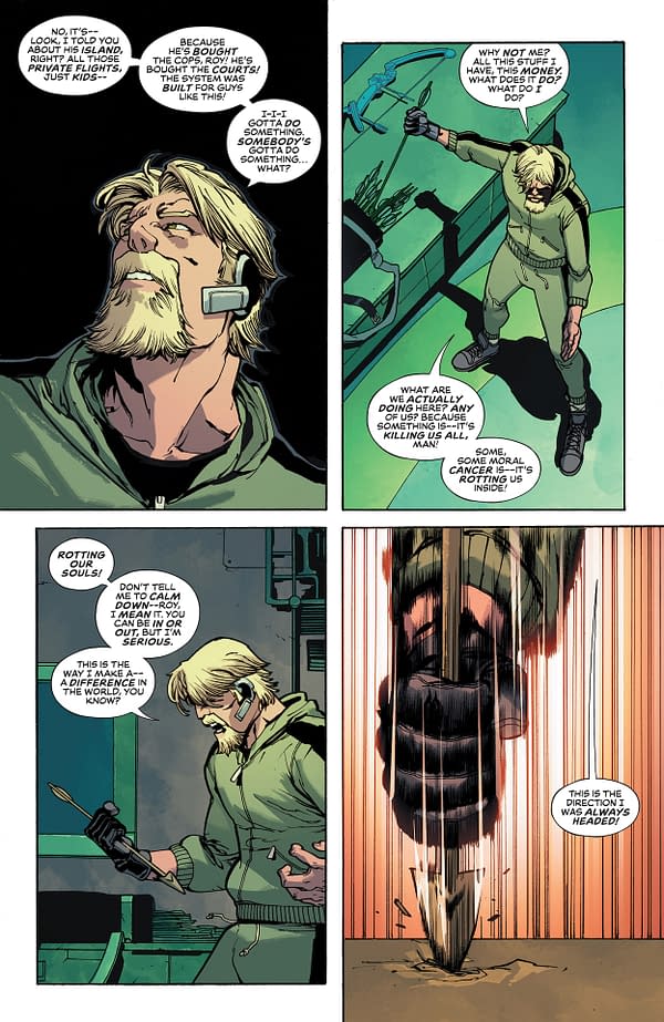 Interior preview page from Absolute Evil #1