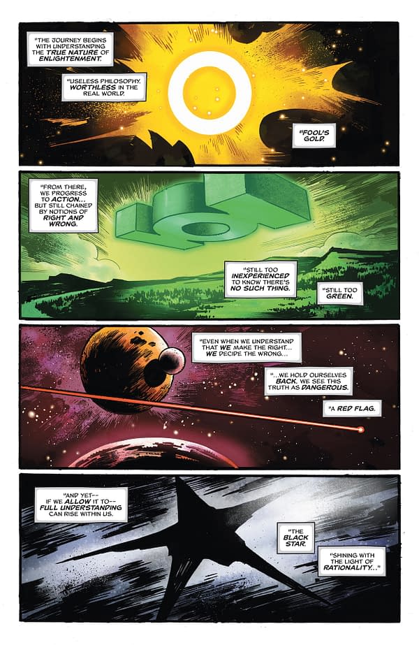 Interior preview page from Absolute Green Lantern #7