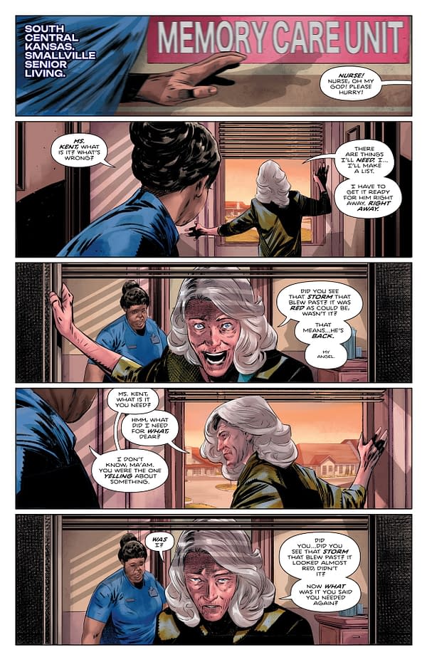 Interior preview page from Absolute Superman #12