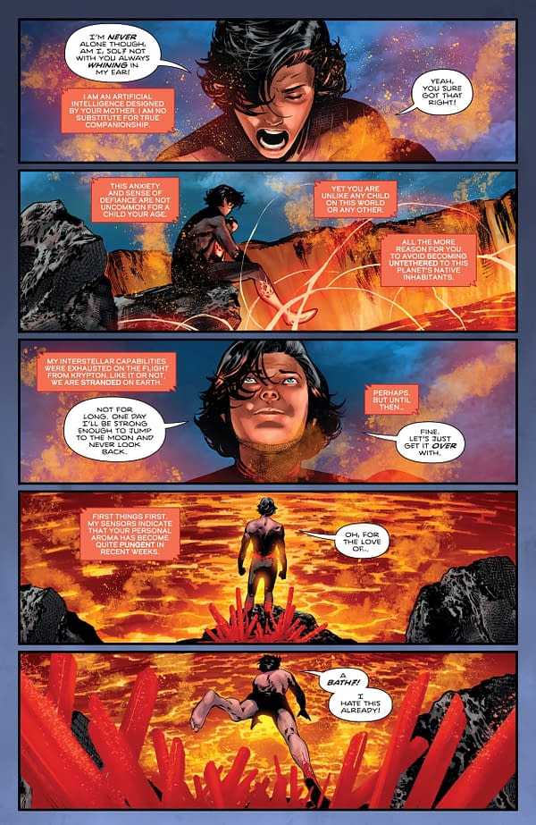 Interior preview page from Absolute Superman #12